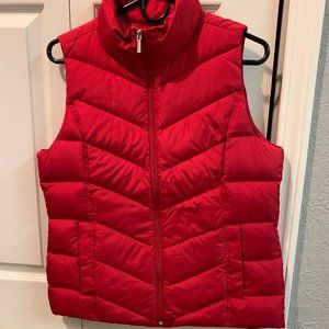 Red Puffer Vest